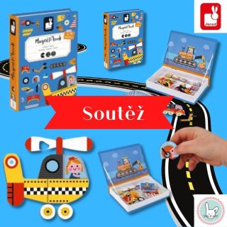 Připravili jsme si pro vás soutěž o skvělí magnetibook od značky Janod. Hodí se jak na cesty a výlety, tak i na dlouhé...