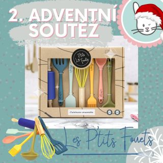 ⭐️Soutěž ukončená. ⭐️č. 2 o dětské kuchyňské náčiní "Les p'tits fouets", které se vám bude hodit nejen při pečení cukroví....